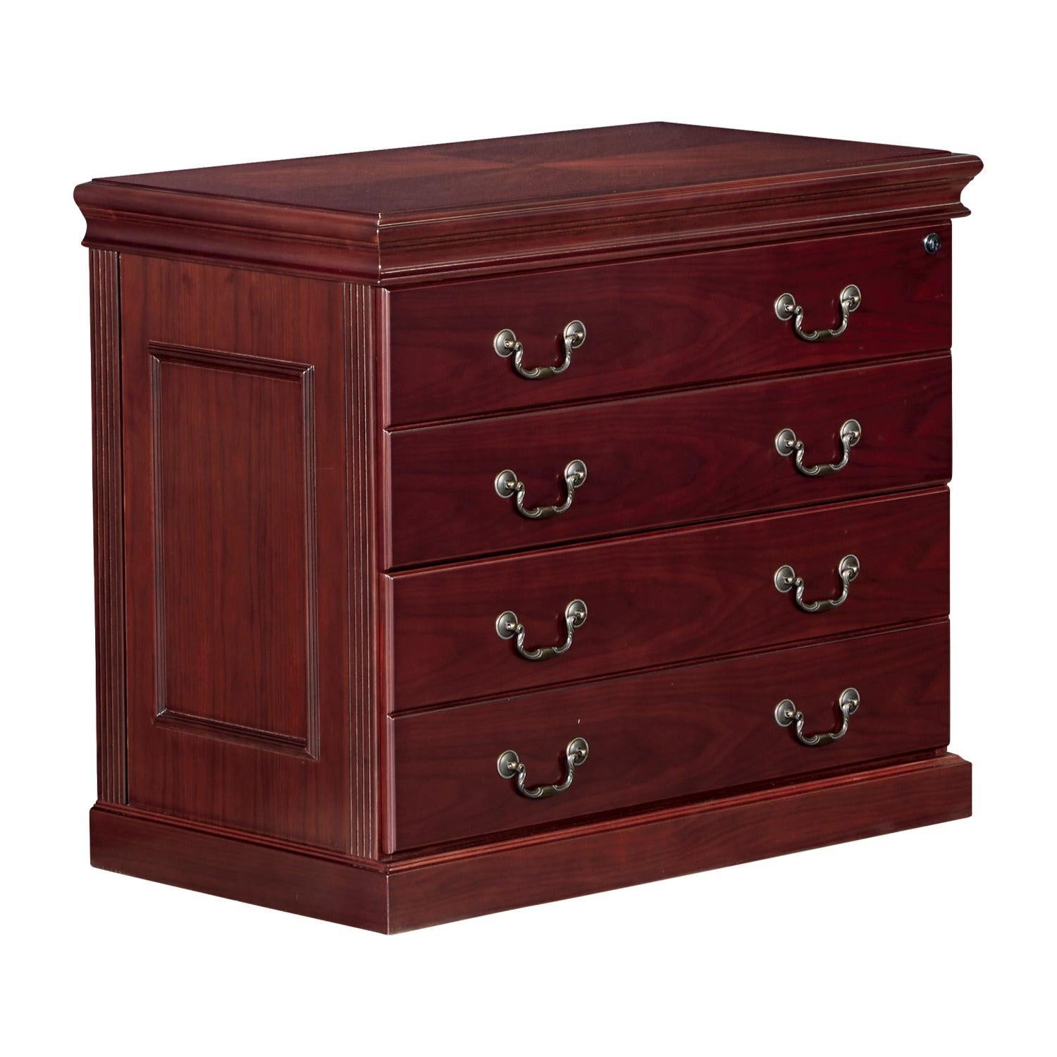 Townsend Traditional 2-Drawer Lateral File, 36" x 20" x 30" H