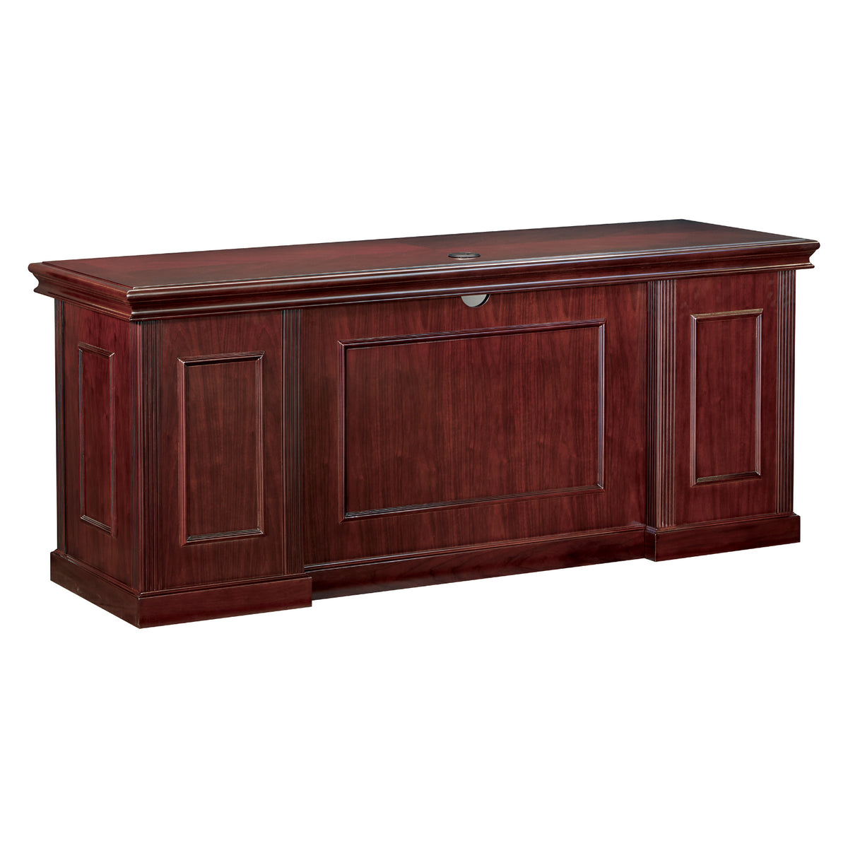 Townsend Traditional Double Pedestal Credenza, 72" x 24" x 30" H