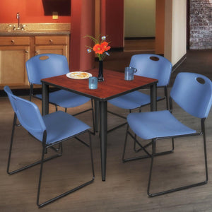 Kahlo 30" Square Breakroom Table with Tapered Legs