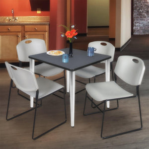 Kahlo 30" Square Breakroom Table with Tapered Legs