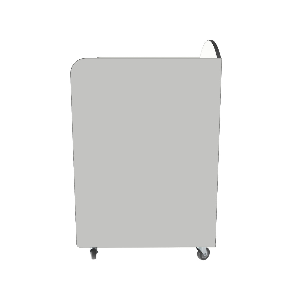 Trash Bin Receptacle, 32 Gallon