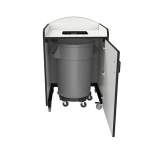 Trash Bin Receptacle, 32 Gallon