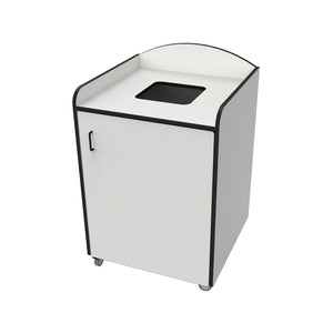 Trash Bin Receptacle, 55 Gallon