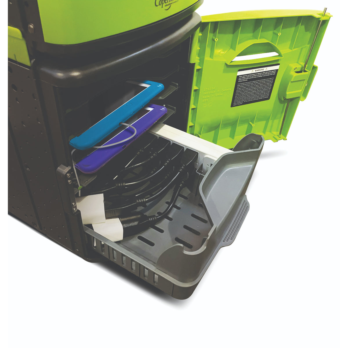 Copernicus Tech Tub2 Trolley for Large Adapters, Holds 10 Devices