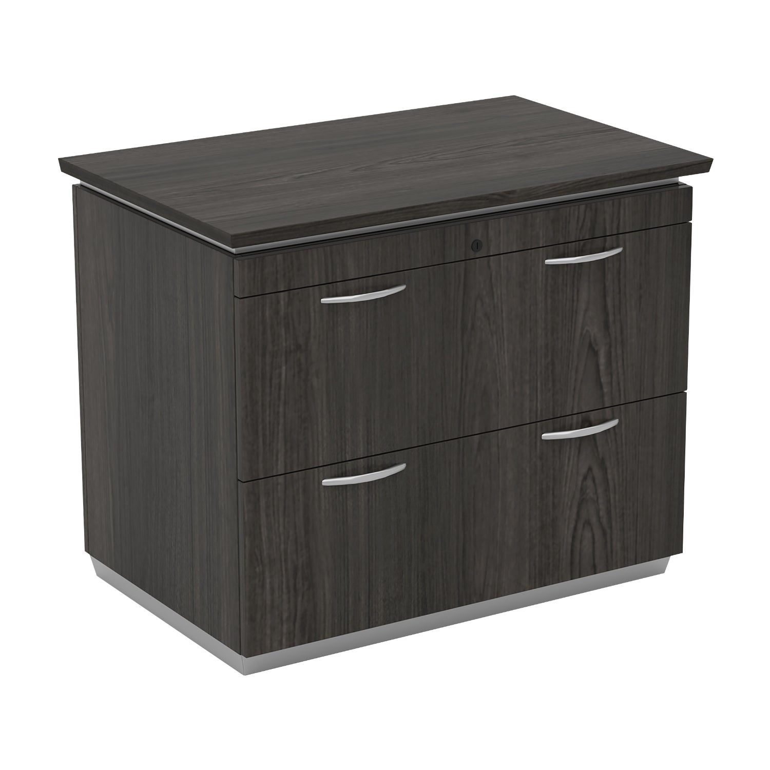 Tuxedo 2-Drawer Lateral File, 36" W x 24" D x 30" H