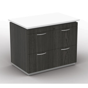 Tuxedo 2-Drawer Lateral File, 36" W x 24" D x 30" H