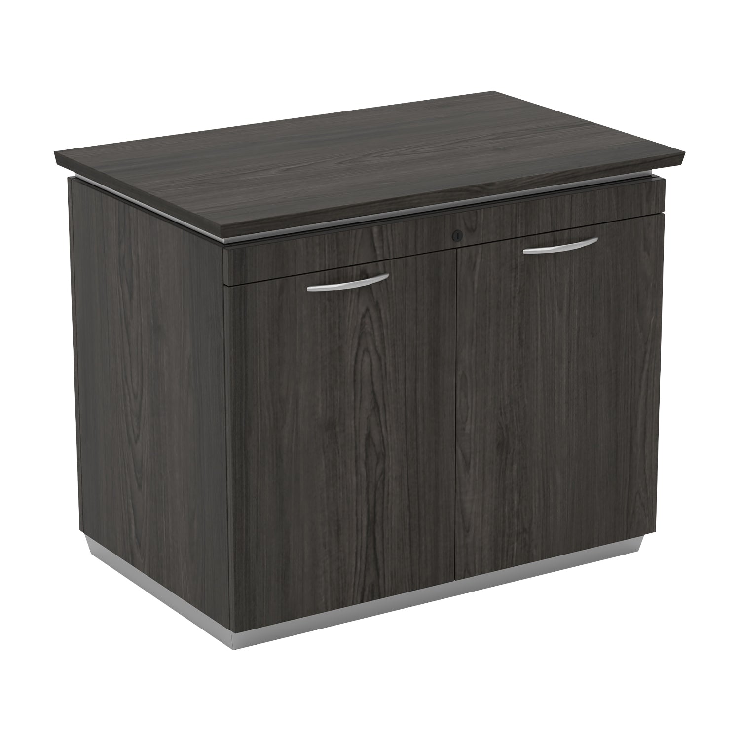 Tuxedo 2-Door Storage Cabinet, 36" W x 24" D x 30" H