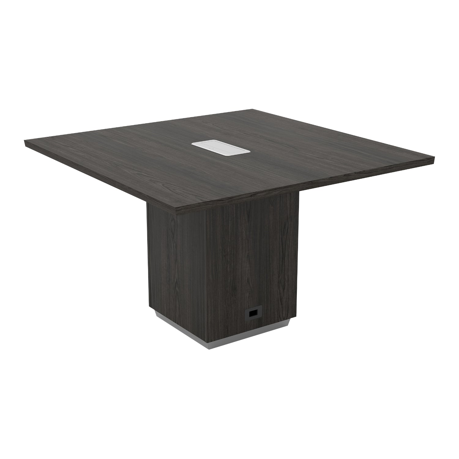 Tuxedo 48" Square Table, Matching Top and Base