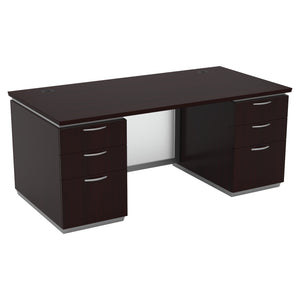 Tuxedo Double Pedestal Desk, 72" x 36"