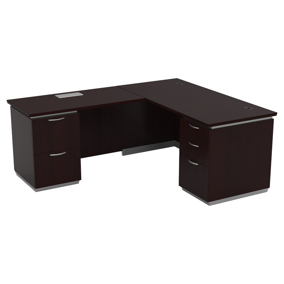 Tuxedo L-Shape with Left Return, 66" x 78"