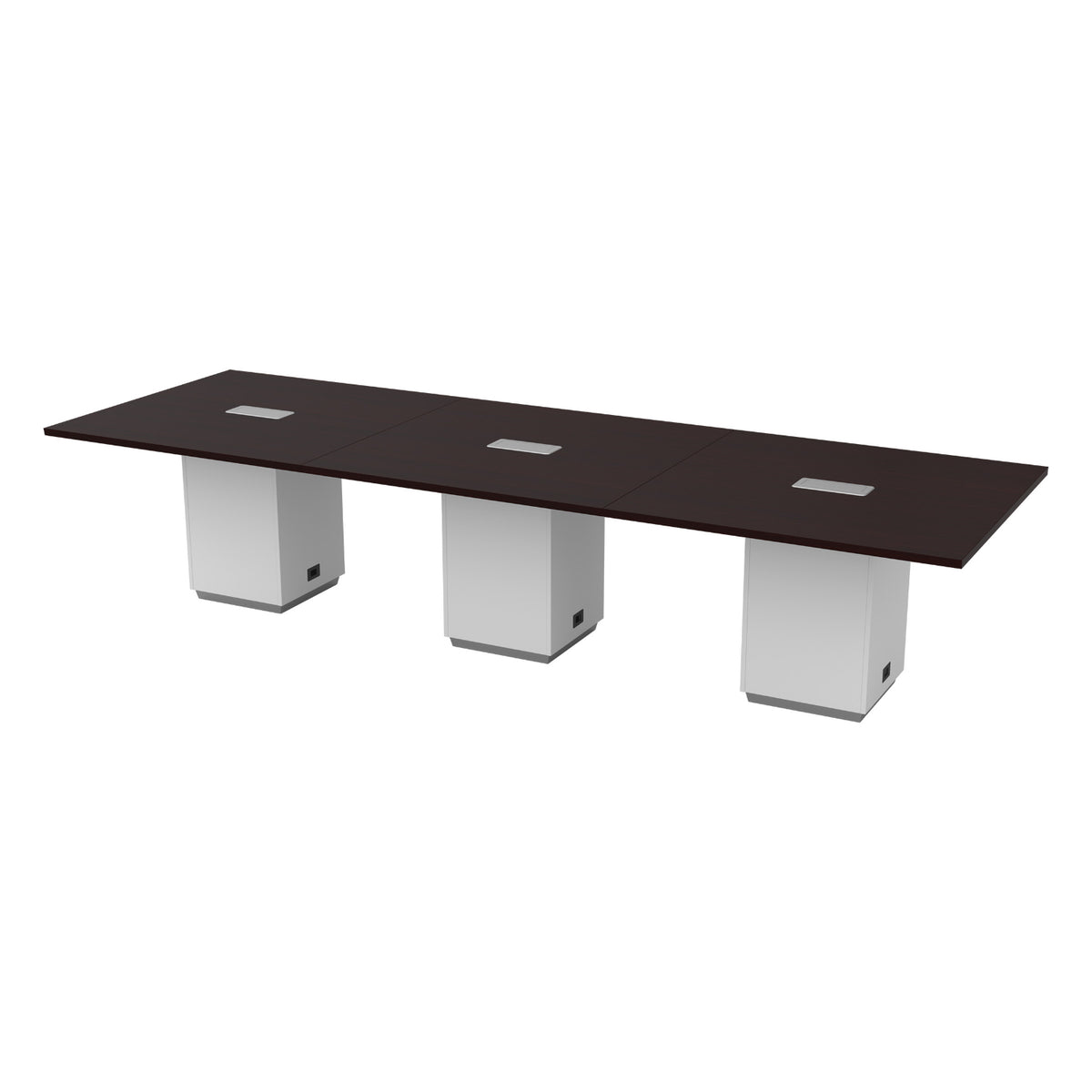 Tuxedo Rectangular Table, 144" x 48", 2-Color Combination