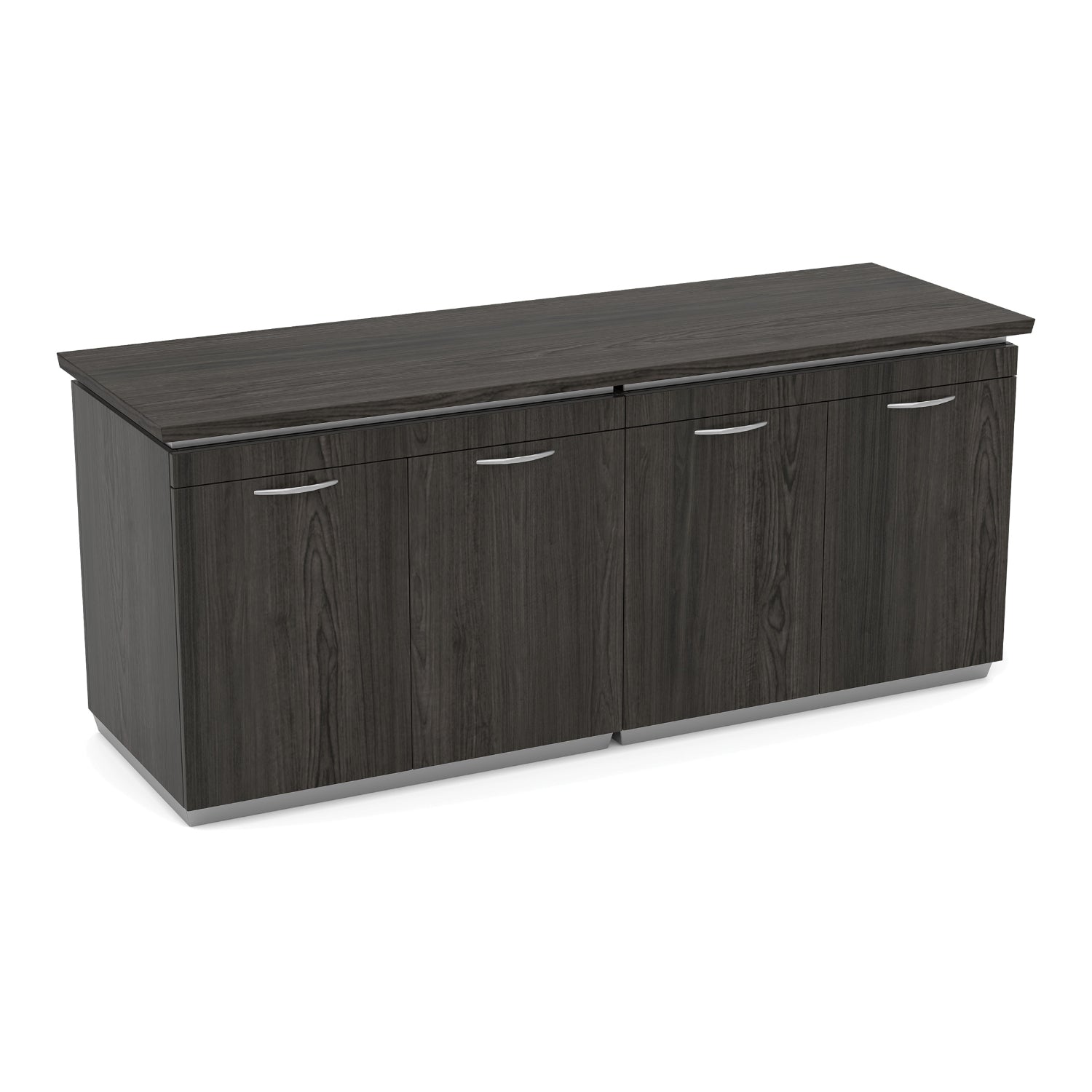 Tuxedo 4-Door Storage Credenza, 72" x 24"