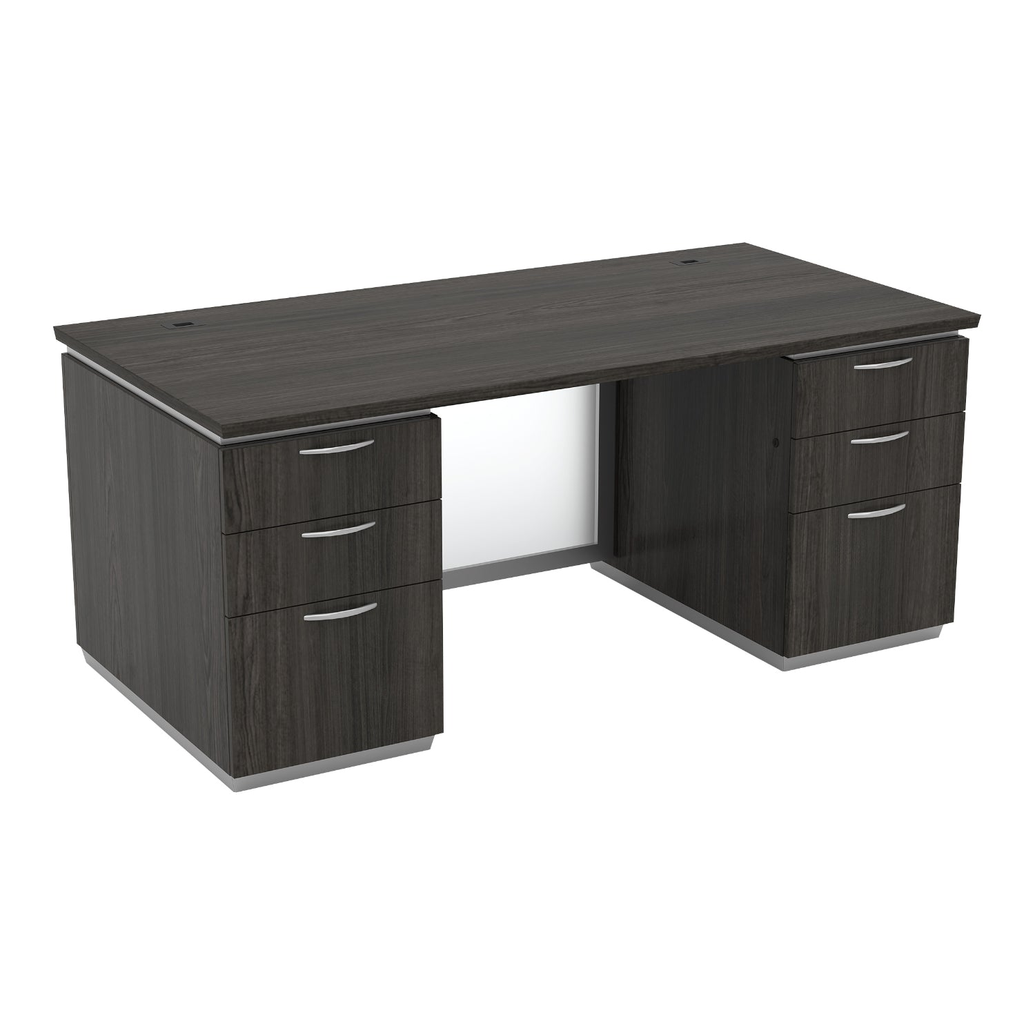 Tuxedo Double Pedestal Desk, 72" x 36"