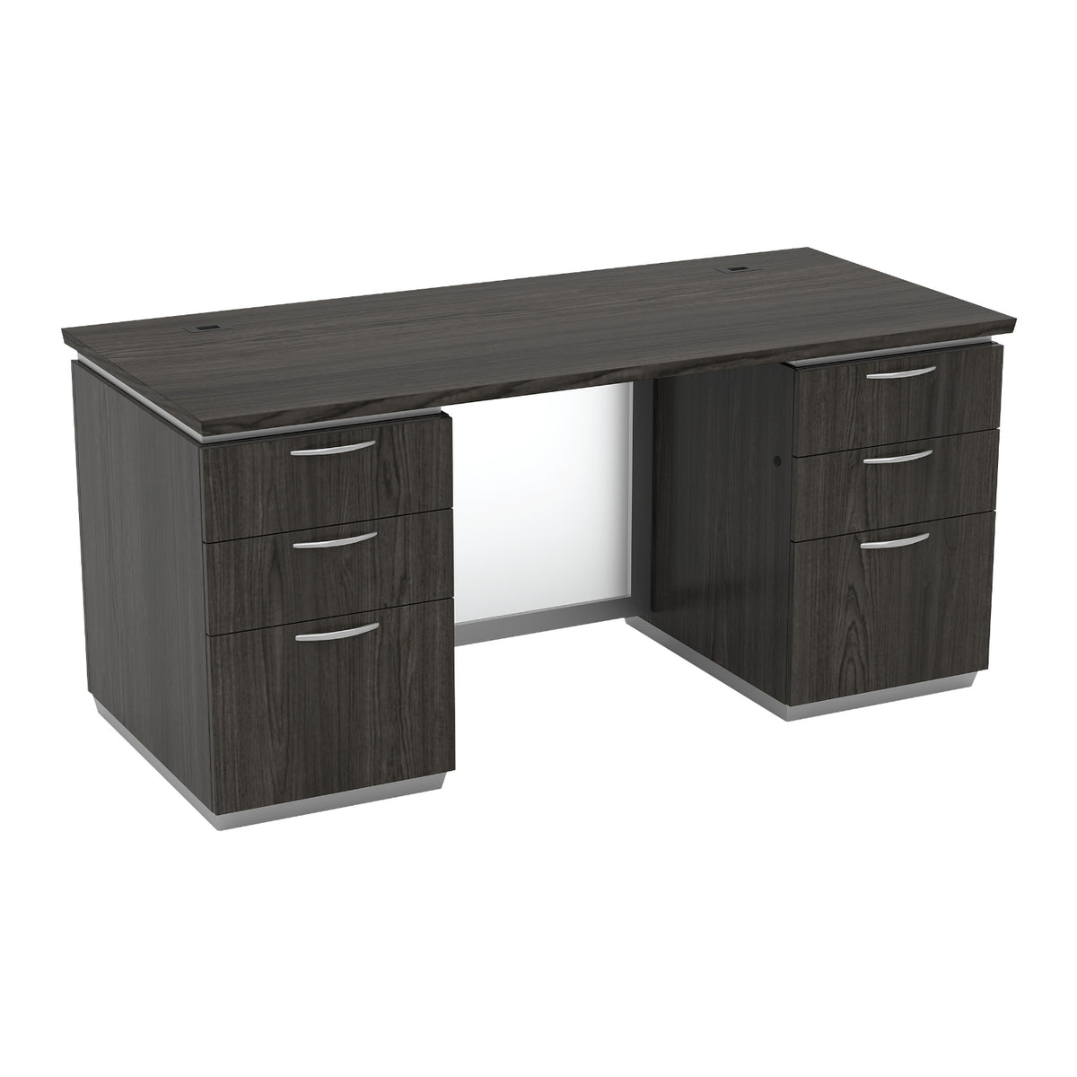Tuxedo Double Pedestal Desk, 66" x 30"