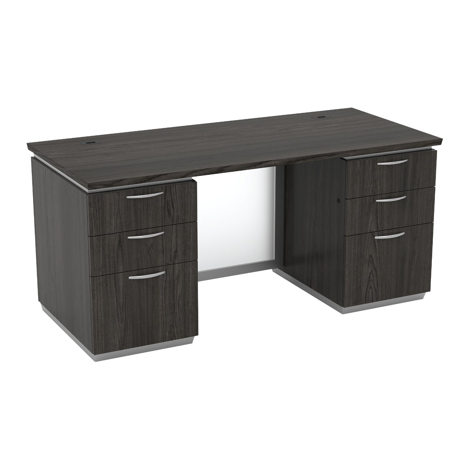 Tuxedo Double Pedestal Desk, 66" x 30"