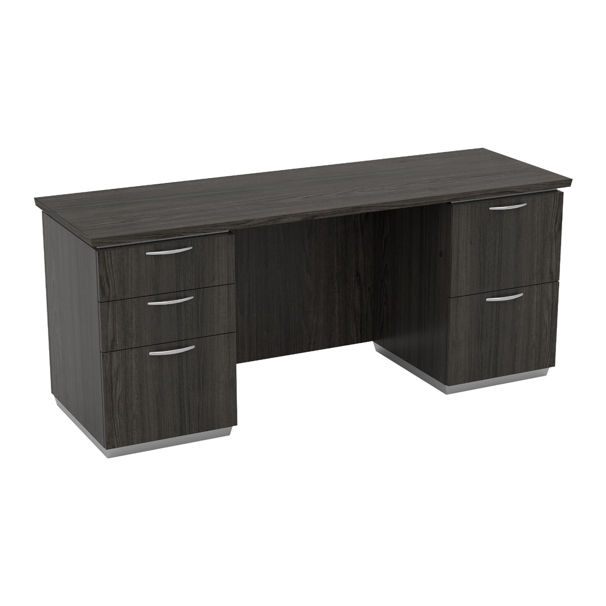 Tuxedo Double Pedestal Credenza, 72" x 36"
