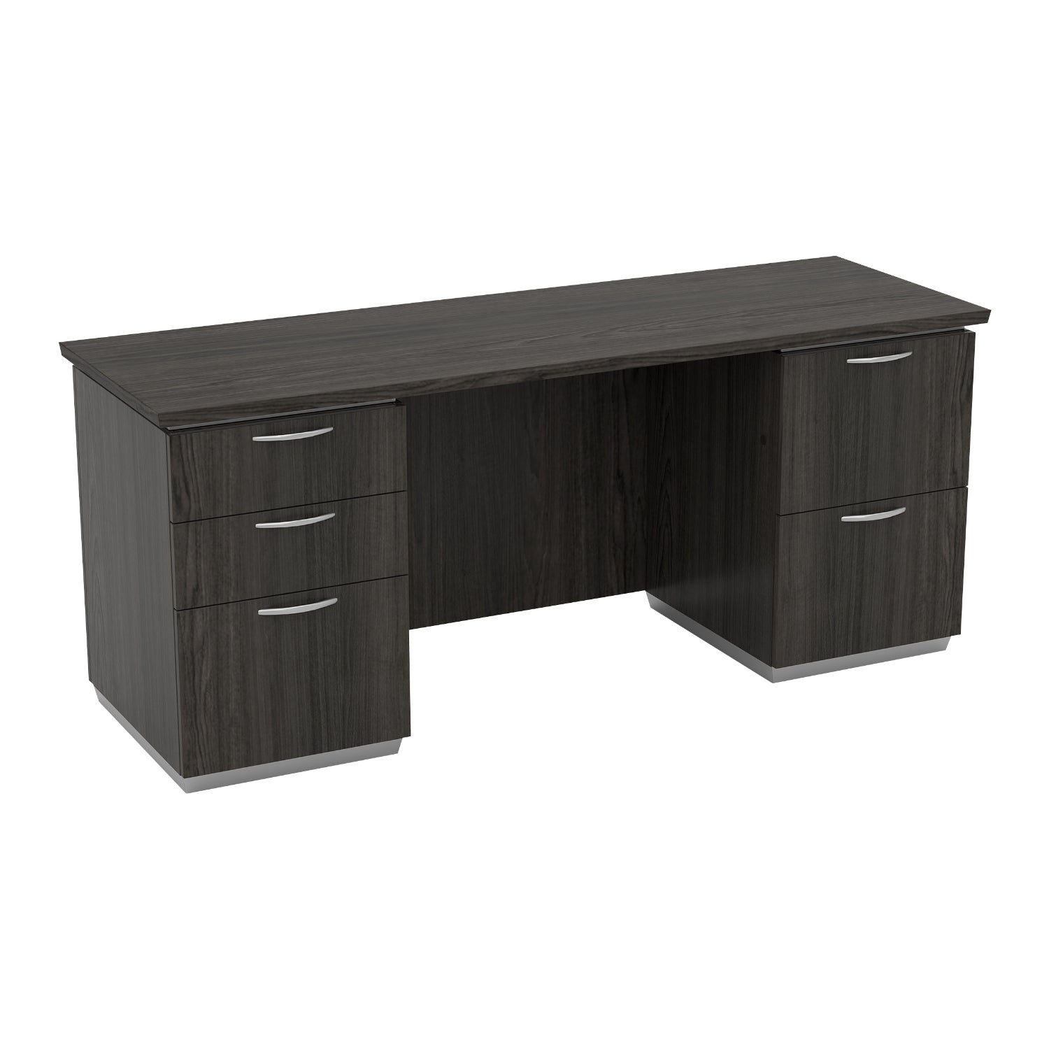 Tuxedo Double Pedestal Credenza, 72" x 36"