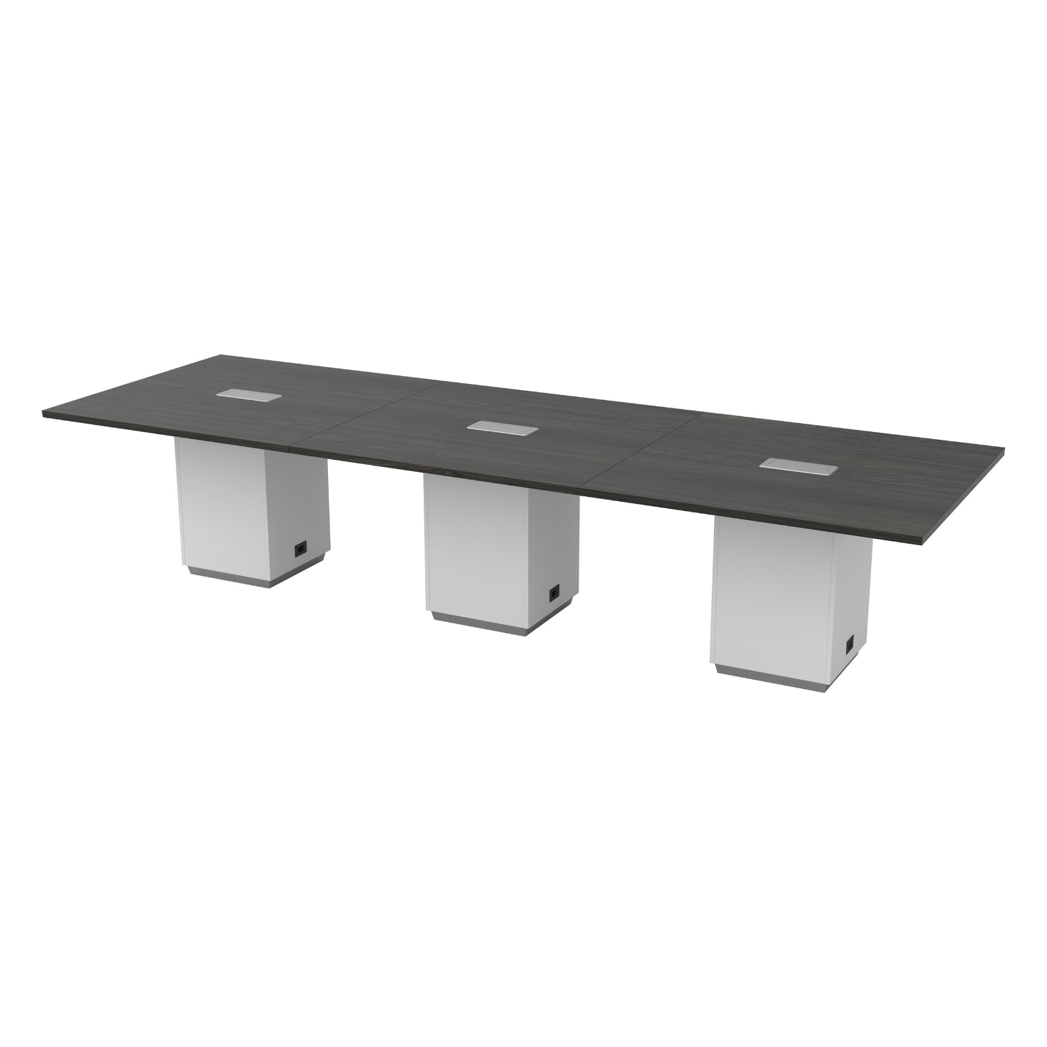 Tuxedo Rectangular Table, 144" x 48", 2-Color Combination