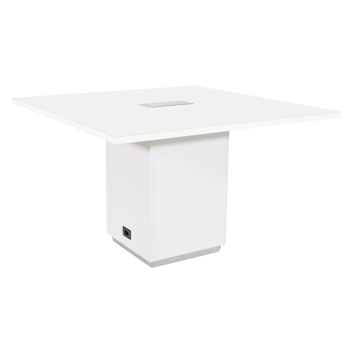 Tuxedo 48" Square Table, Matching Top and Base