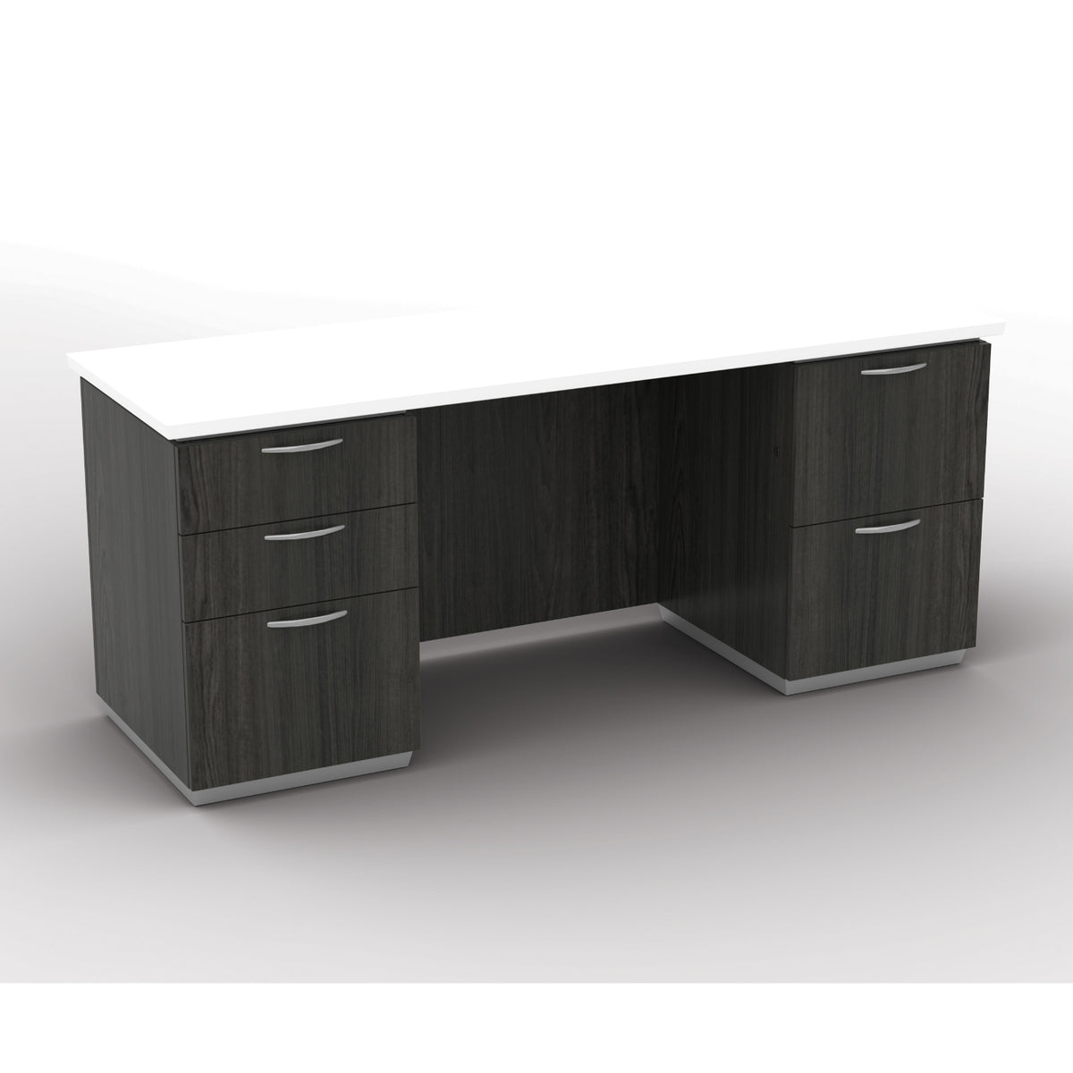 Tuxedo Double Pedestal Credenza, 72" x 36"