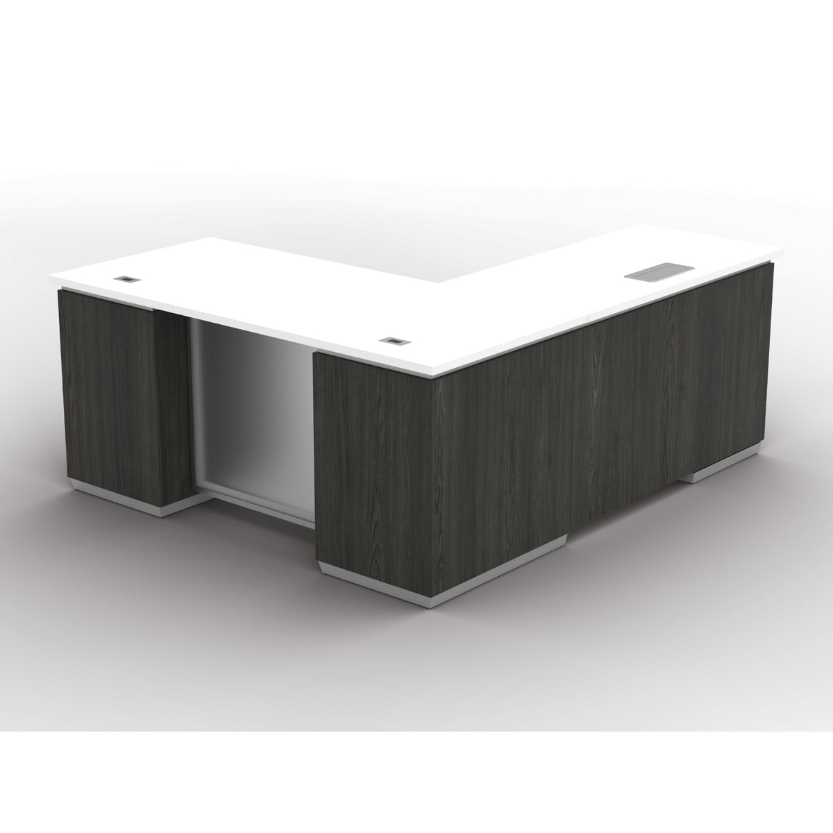 Tuxedo L-Shape with Left Return, 66" x 78"