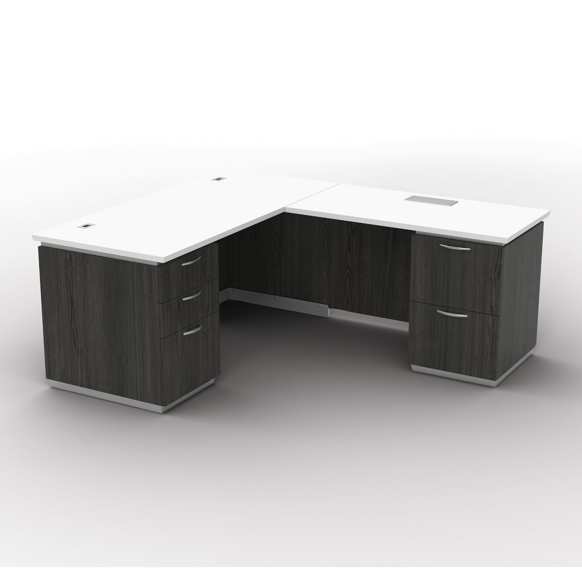 Tuxedo L-Shape with Right Return, 66" x 78"