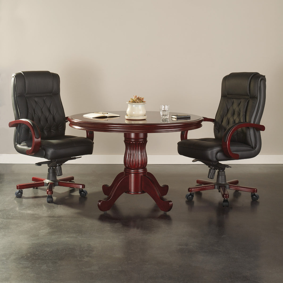 Townsend Traditional Top Grain Leather Executive Chair