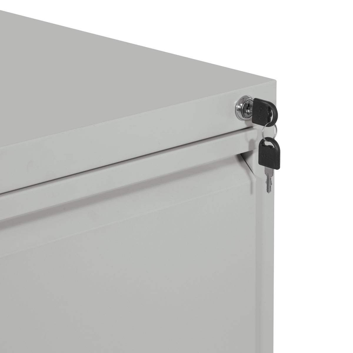 2-Drawer Metal Vertical File, Letter Width