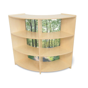 Nature View Serenity Curve-In Cabinet