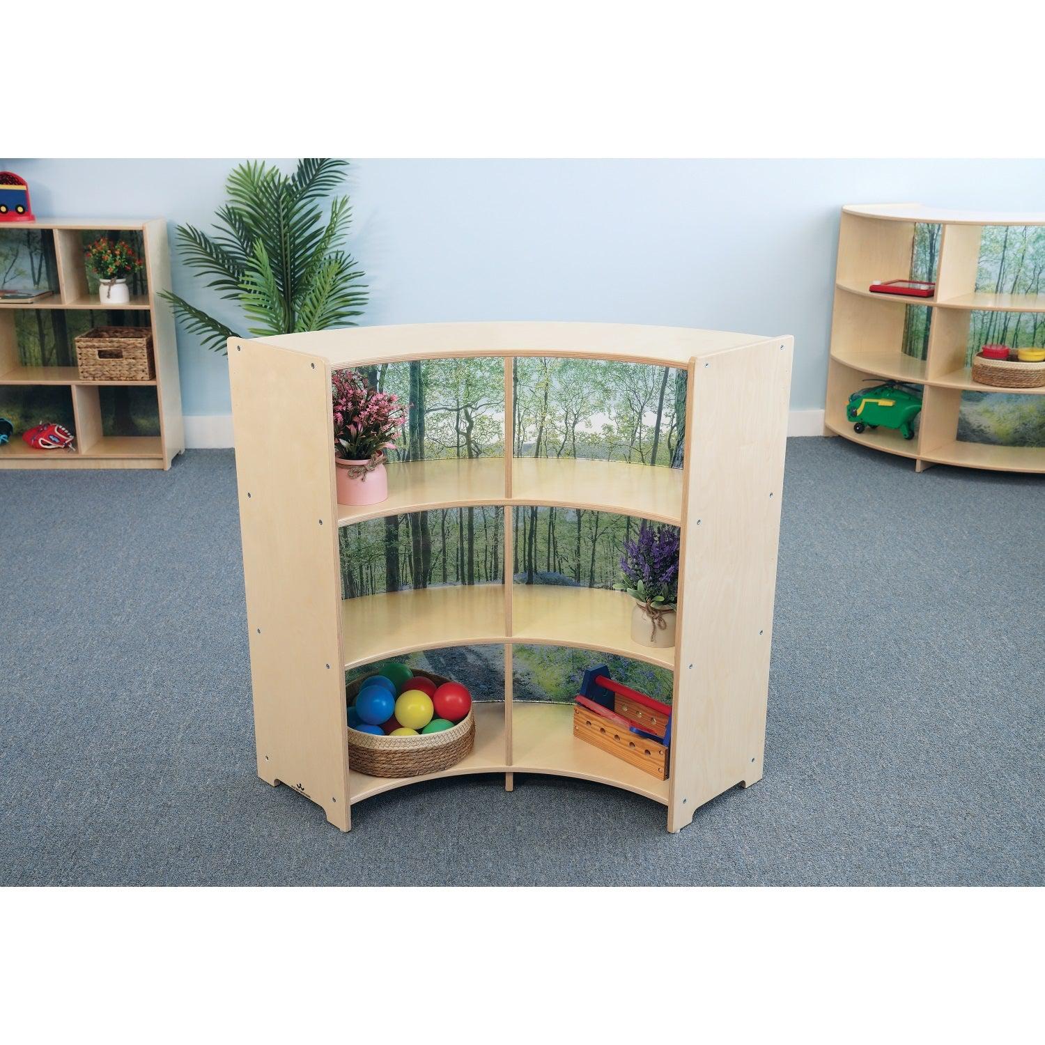 Nature View Serenity Curve-Out Cabinet