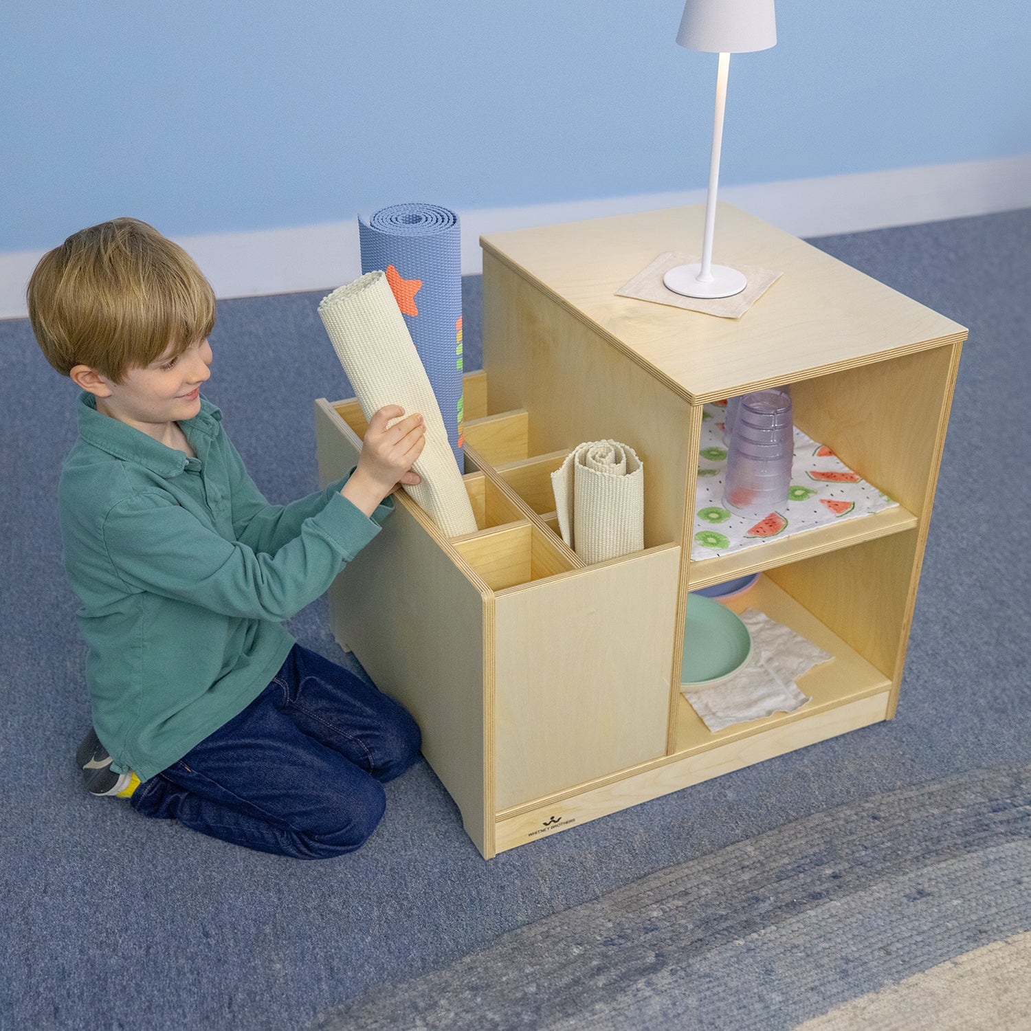 Prepared Place™ Rolled Mat Storage