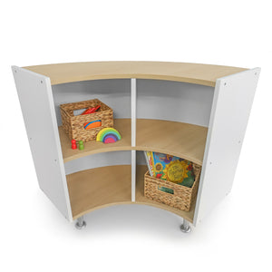 elevatED™ Curve Out Storage Cabinet, 33" H