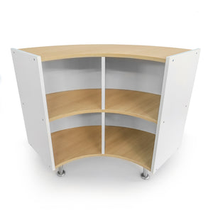 elevatED™ Curve Out Storage Cabinet, 33" H