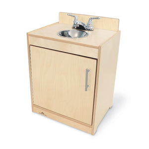 Contemporary Kitchen Sink, Natural Finish