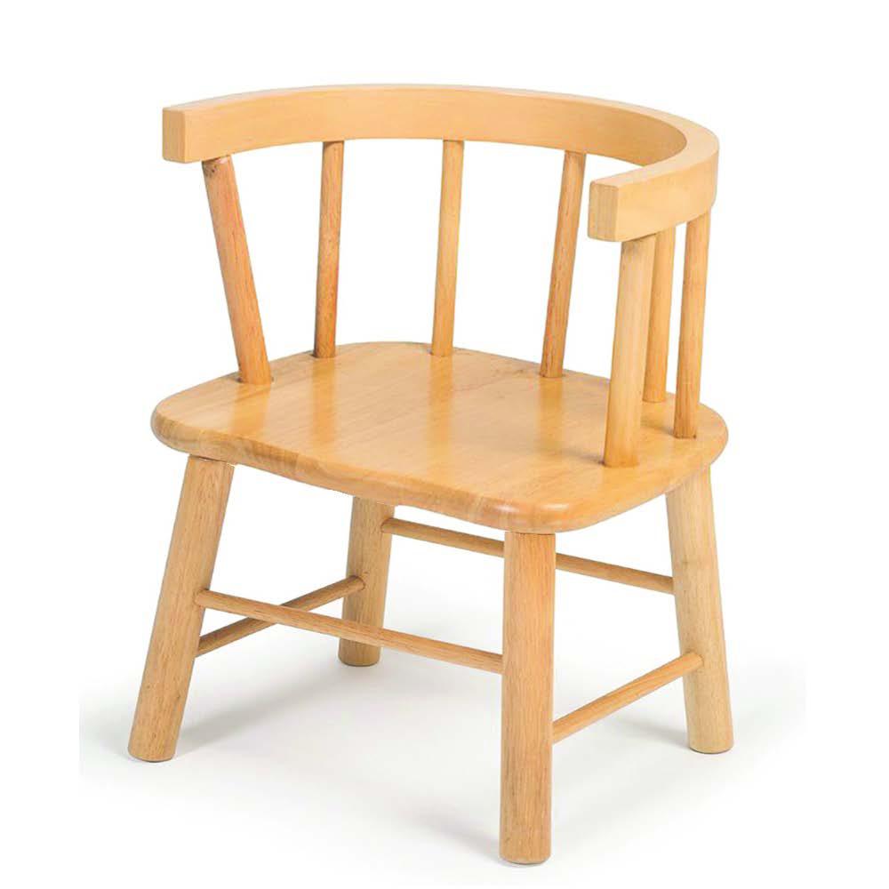 Bentwood Back Maple Toddler Chair, 7" Seat Height