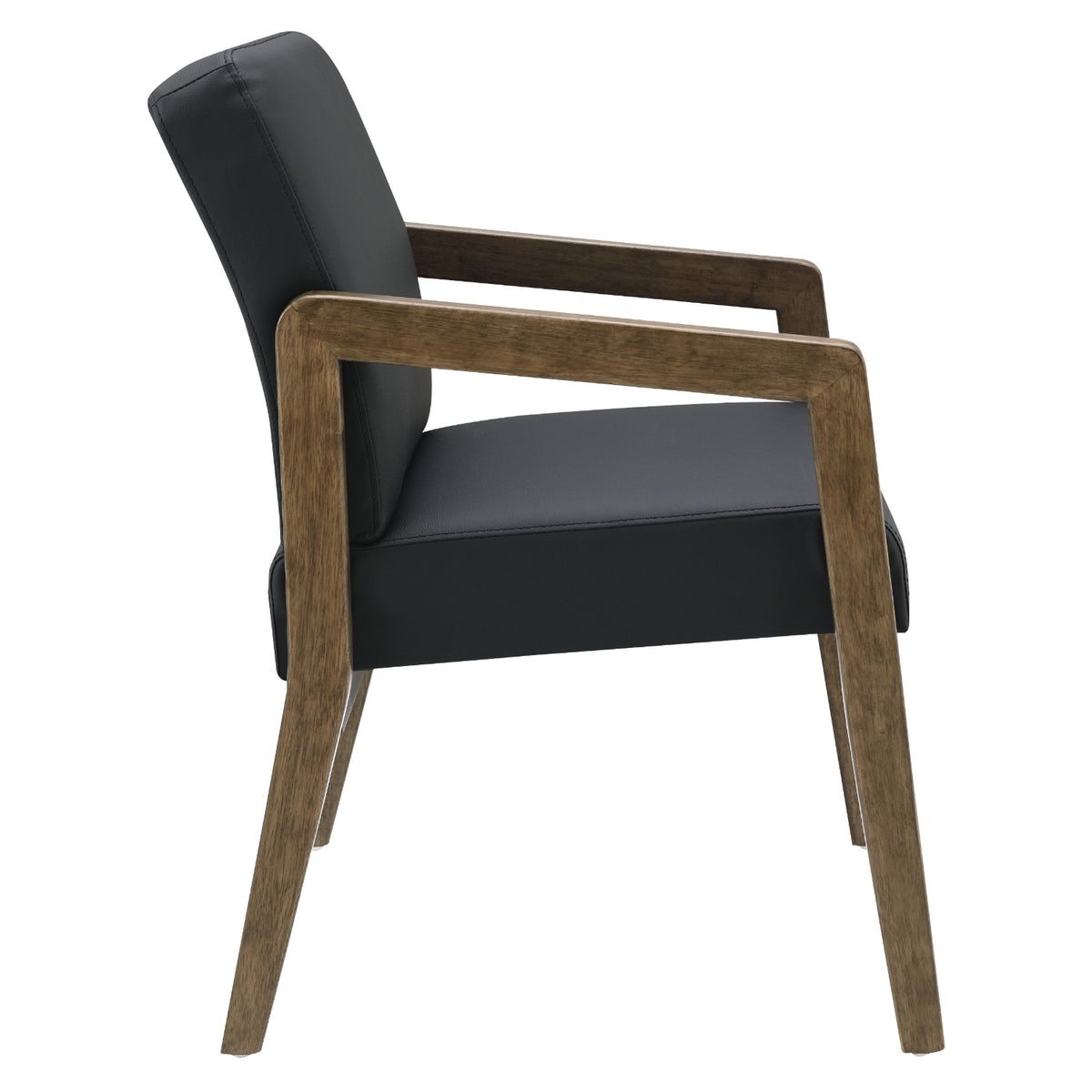 Park City Finish Visitor's Chair with Memory Foam Seat,Silver Ion Technology Dillon Fabric Upholstery