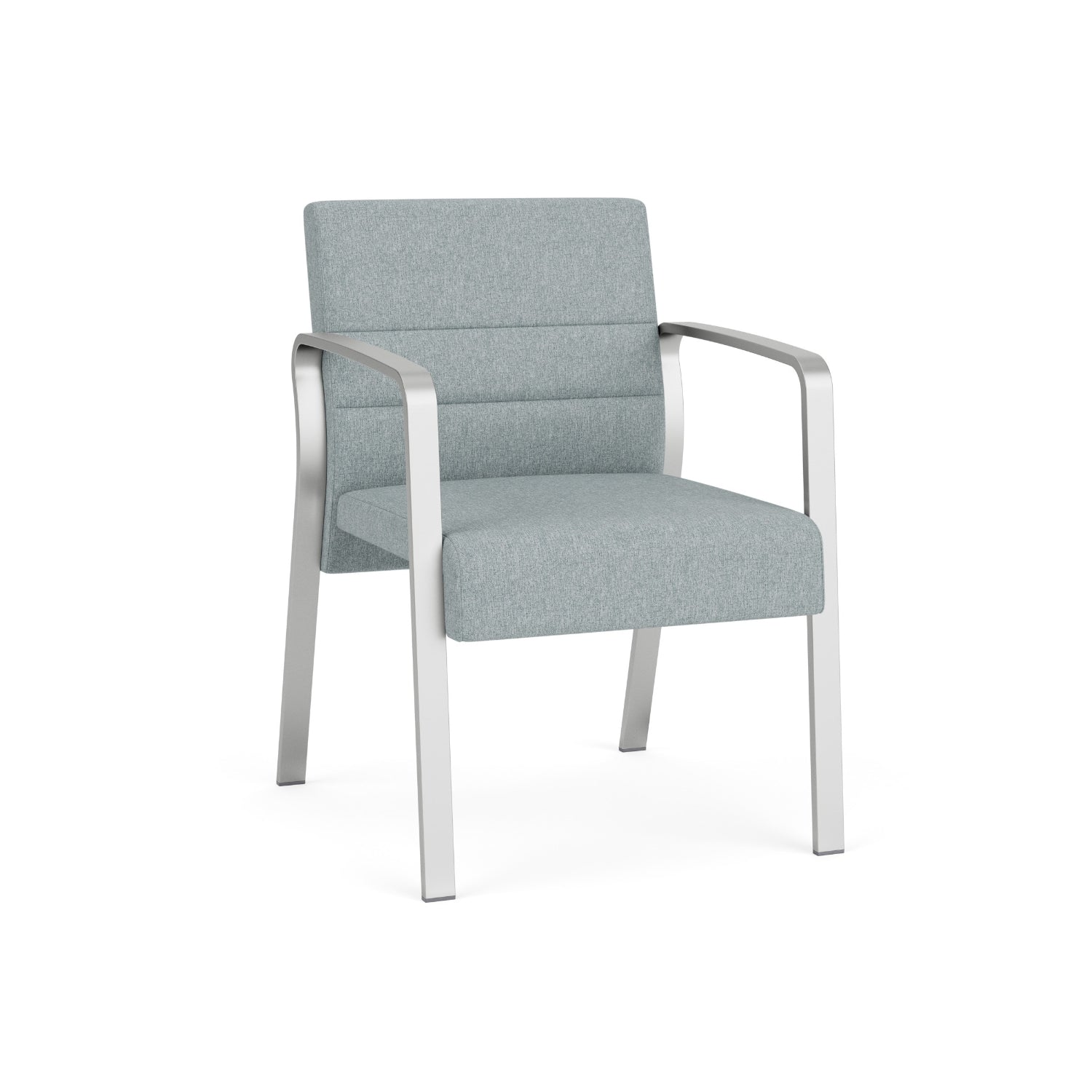 Waterfall Collection Reception Seating, Guest Chair, Leg Base, 400 lb. Capacity, Healthcare Vinyl Upholstery, FREE SHIPPING