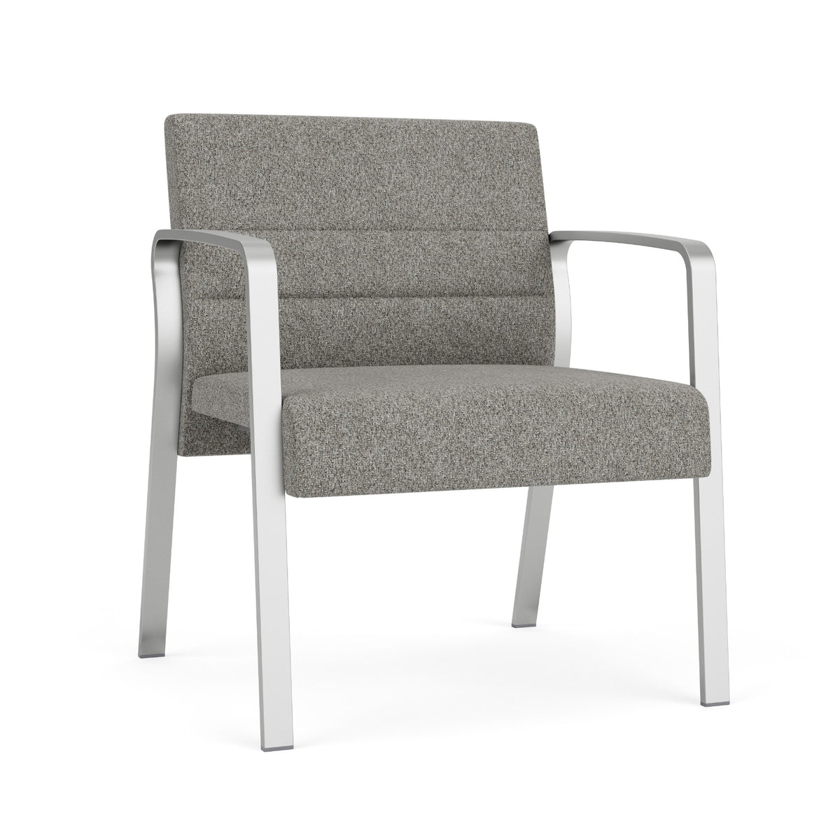 Waterfall Collection Reception Seating, Oversize Guest Chair, Leg Base, 500 lb. Capacity, Standard Fabric Upholstery, FREE SHIPPING