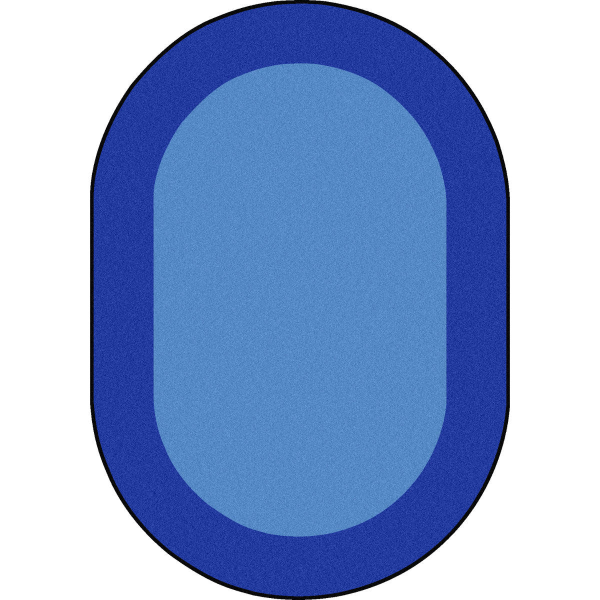 Joy Carpets All Around Rug, 7'8" x 10'9" Oval