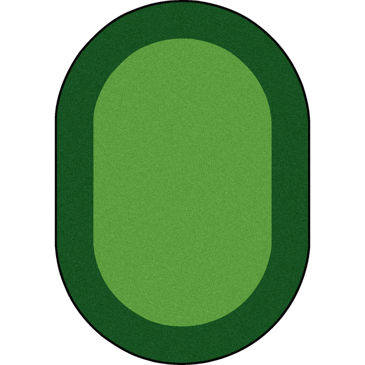 Joy Carpets All Around Rug, 5'4" x 7'8" Oval