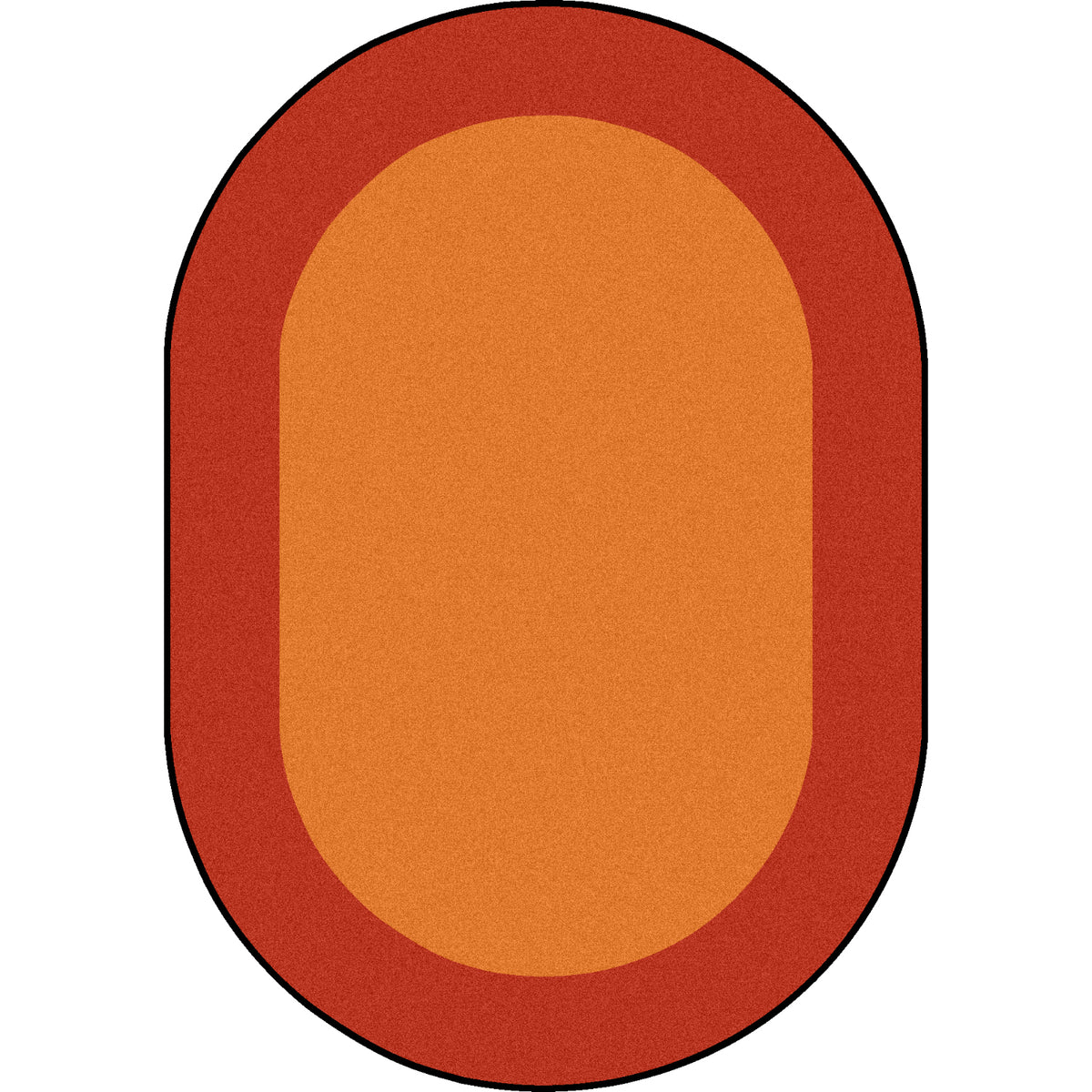 Joy Carpets All Around Rug, 7'8" x 10'9" Oval