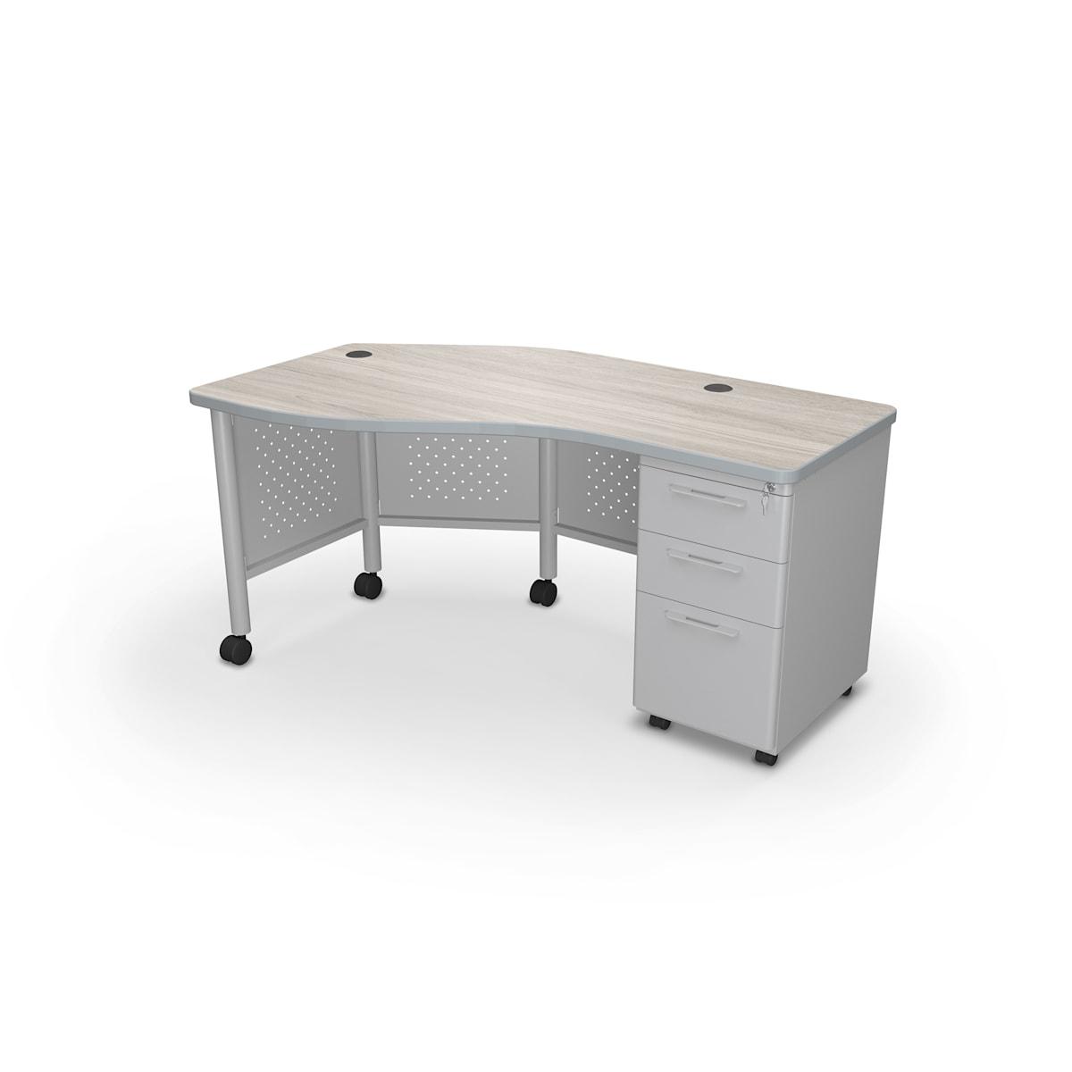 Mooreco AVID Instructor Desk, Right Hand