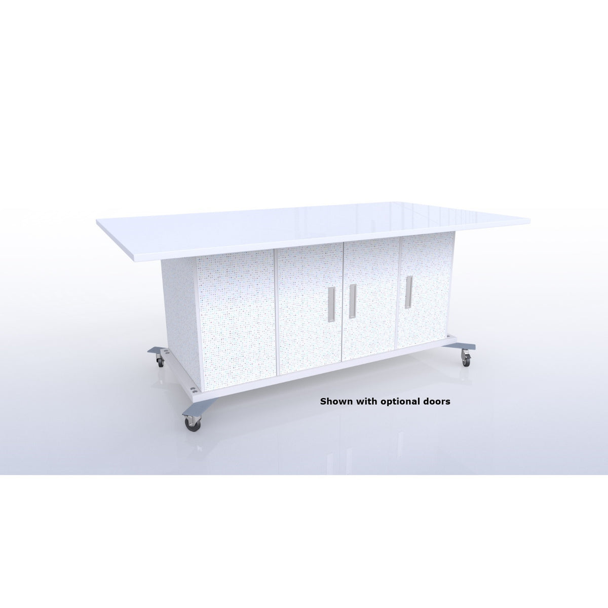 CEF Limber Height Adjustable Tilting Table with HPL Dry Erase Top