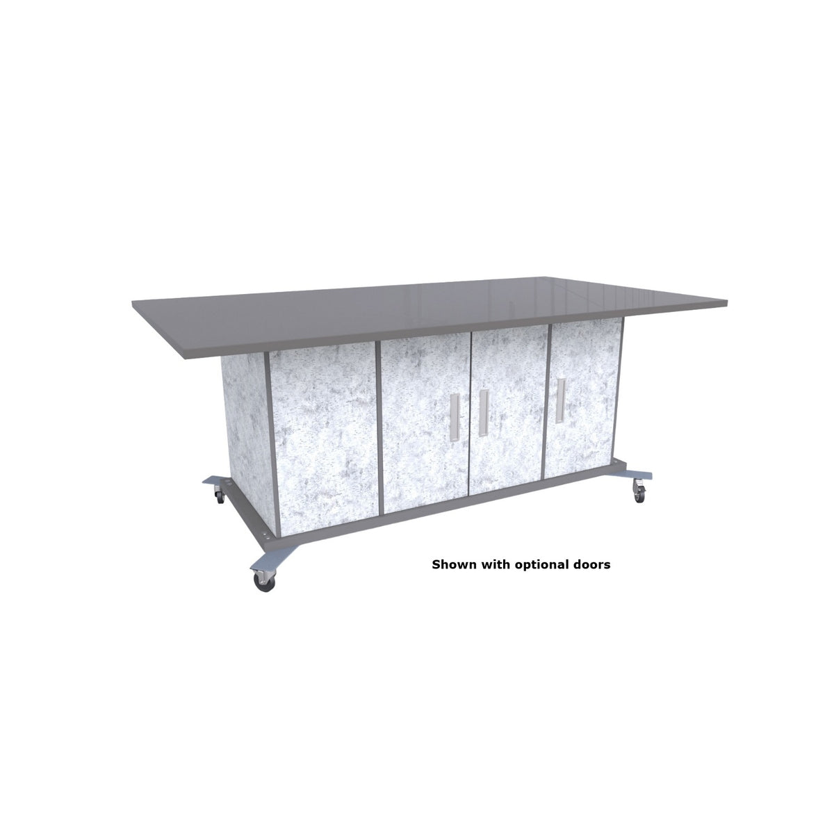 CEF Limber Height Adjustable Tilting Table with Tough Top