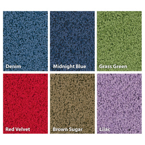 Carpets for Kids Kidply Soft Solids Carpet, 7'6" x 12' Rectangle
