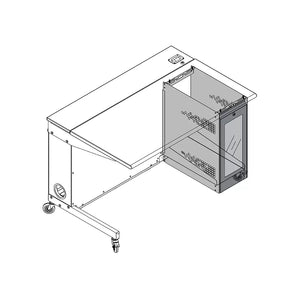 Locking CPU Enclosure for Esports Champions Gaming Desk, FREE SHIPPING