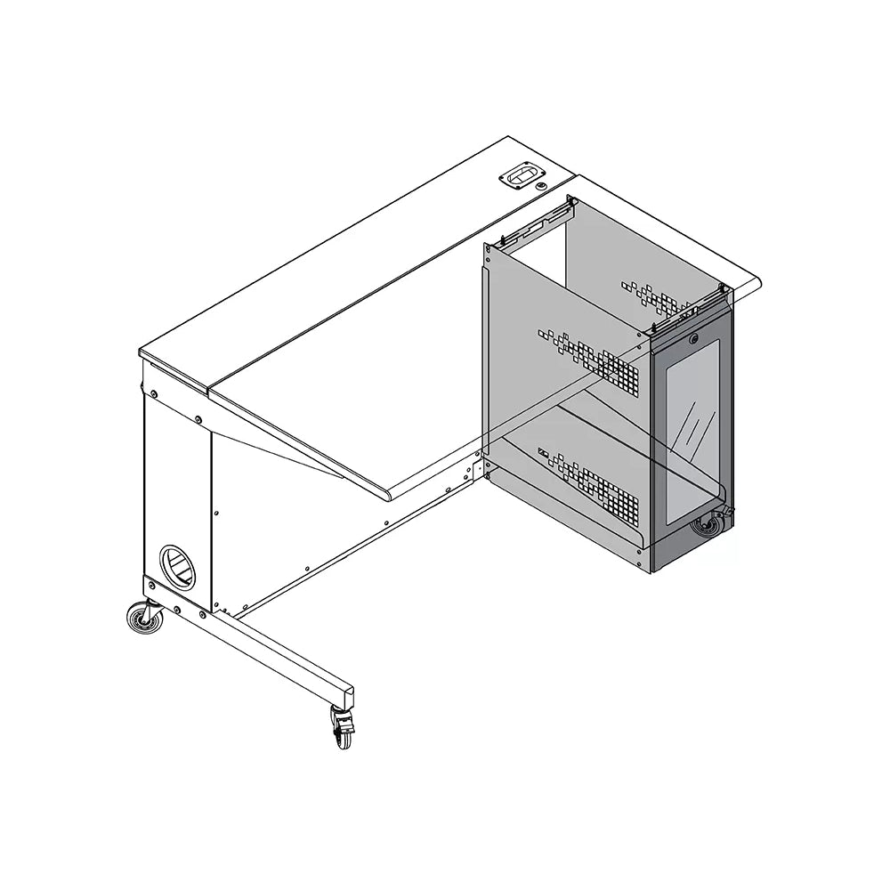 Locking CPU Enclosure for Esports Champions Gaming Desk, FREE SHIPPING ...