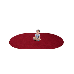 Joy Carpets Endurance Rug, 6' x 9' Oval