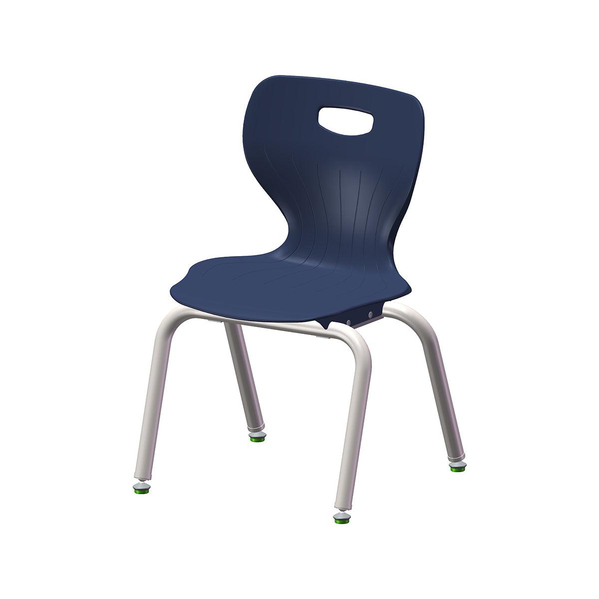 USA Capitol Euroflex 4-Leg Chair, 14" Seat Height