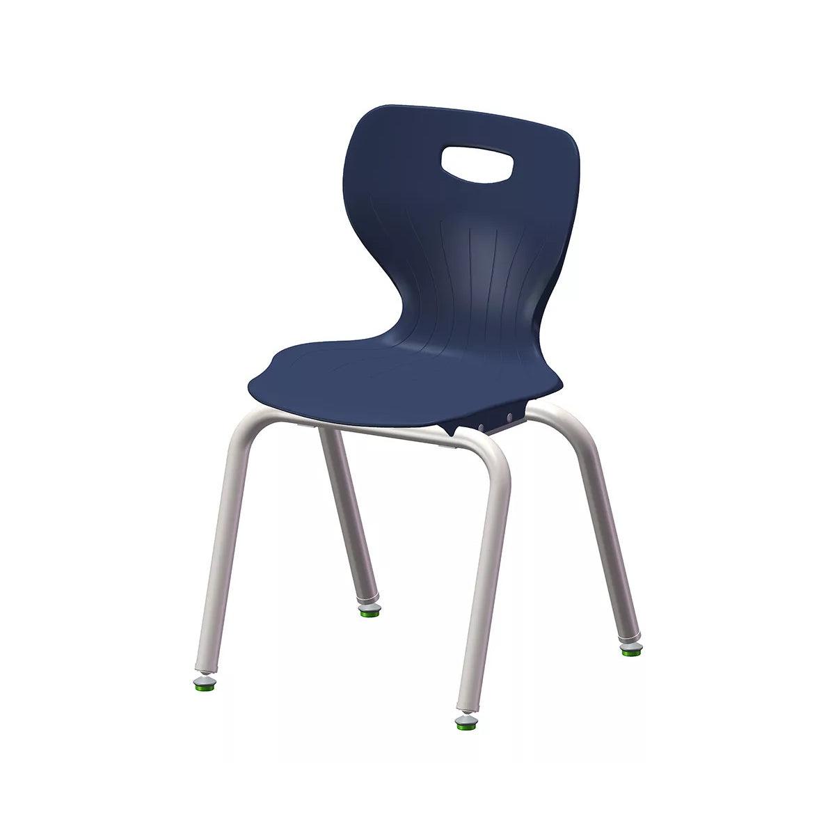 USA Capitol Euroflex 4-Leg Chair, 16" Seat Height